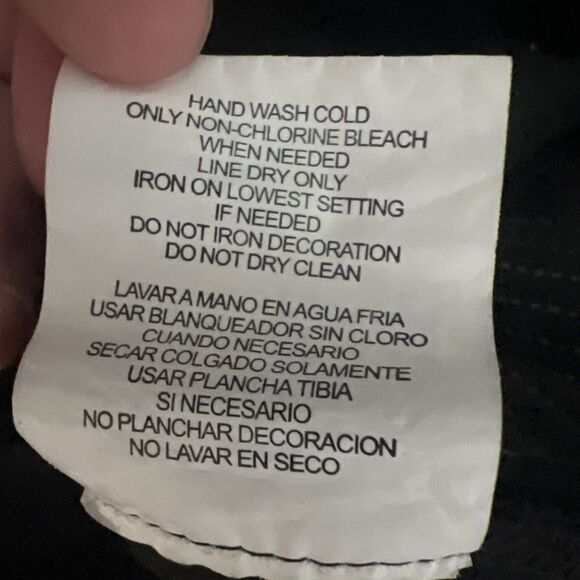 Black Takara Pull On Pants Matte Black Sequins On Front Black L Glam - Picture 6 of 6